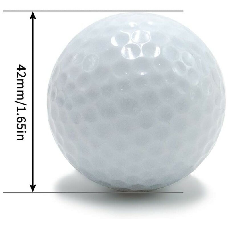 Bolas de Golf LED luminosas que brillan en la oscuridad, para práctica nocturna, pelota luminiscente impermeable multicolor, 6 piezas