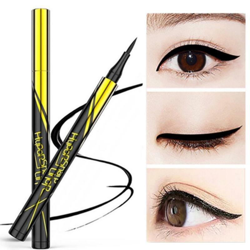 1 pièces petit stylo en or à séchage rapide Eyeliner imperméable à l'eau longue durée crayon pour les yeux crayon pour les yeux liquide outils cosmétiques TSLM2
