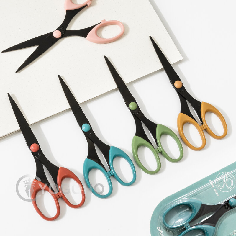 Ножницы Morandi 5 цветов, школьные ножницы для резки бумаги, деловые мужские офисные канцелярские ножницы