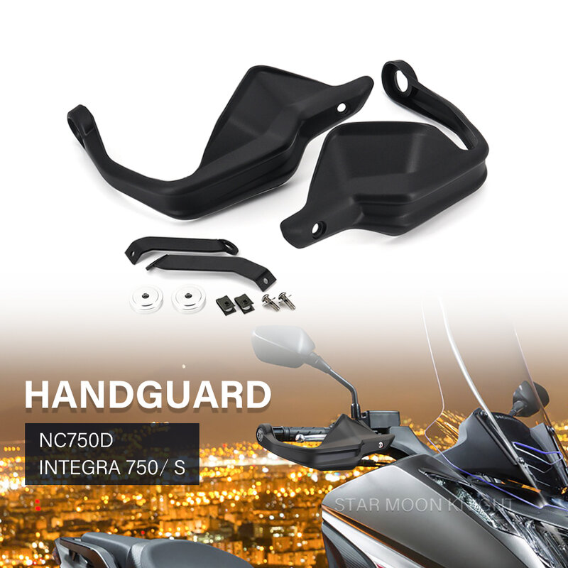 Handguard Shield para Honda NC750D NC 750 D Integra750 Integra 750 S, Acessórios de motocicleta, Hand Guard Protector, pára-brisa