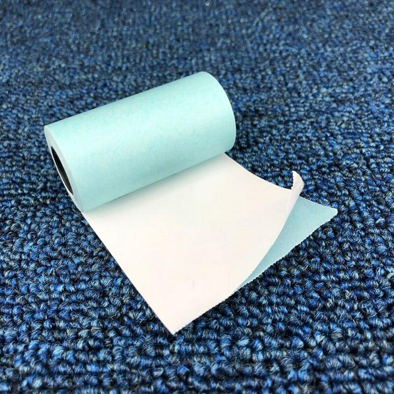 Удобный бумажные наклейки с рисунком бумага четкое изображение бытовой самоклеящиеся сплошной Цвет Термальность бумага для печати