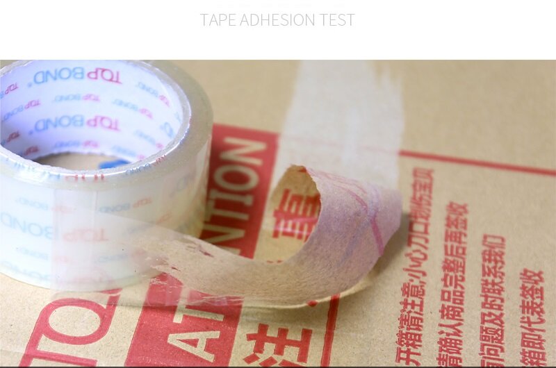 Professional Noiseless Tape 50mm*10mm Silent Packing Tape 50m Courier Transparent Sealing Tape Environmental Protection Tapes