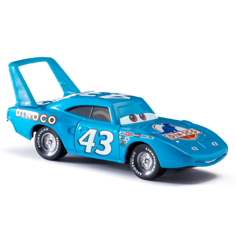 Samochód dziecięcy samochody Disney Pixar 3 zygzak McQueen zabawki Jackson szturmują króla patera 1:55 odlewane modele ze stopu metalu Model samochodu prezent dla dzieci