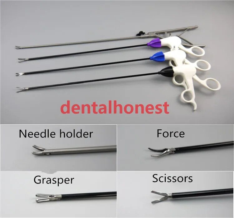 New Instrument for laparoscope training ,forceps,Scissors,grasper,needle holder pratice tools for student