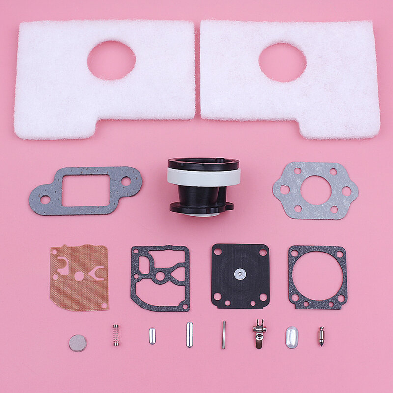 Adefol Inlaatspruitstuk Carburateur Reparatie Rebuild Kit Voor Stihl MS180 MS170 018 017 Ms 180 170 Chainsaw Deel Pakking Air filter