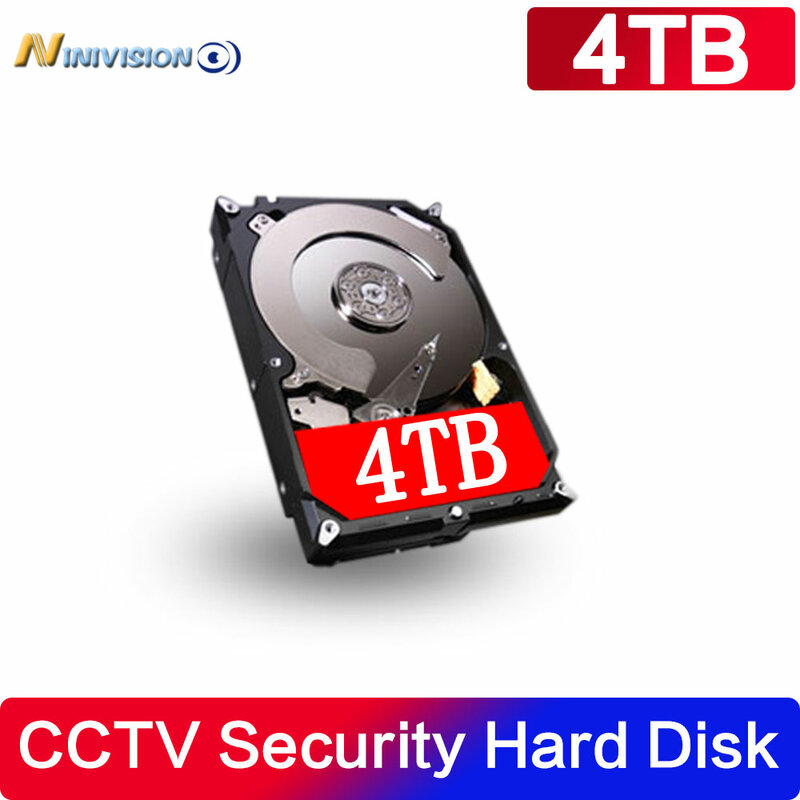 3.5" Inch 1TB 2TB 3TB 4TB  SATA Professional Surveillance Hard Disk Drive Internal HDD For CCTV DVR Security System Kit