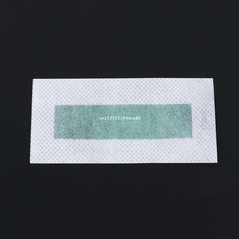 10x depilacja depilator zimny wosk kawałki na papierze Pad do twarzy włókniny Dropship
