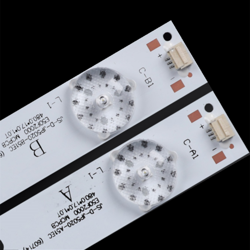8Pcs ไฟ LED Strip สำหรับ PHI ริมฝีปาก50 ''JS-D-JP5020-A51EC B51EC D50-F2000 LED50FHDS E50F2000