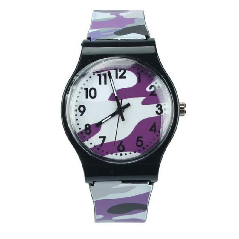 Camouflage Children Watch Quartz Wristwatch For Girls Boy smart kids sport watches for teenagers students gifts for kids child