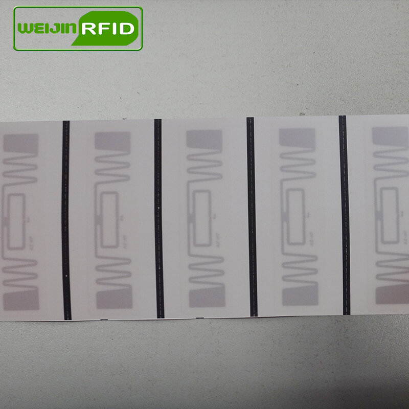 UHF RFID 세탁 태그 세탁 가능 인쇄 의류 칩, 78x36 915 868 860-960M NXP Ucode7 EPC Gen2 6C 스마트 카드 수동 RFID 태그