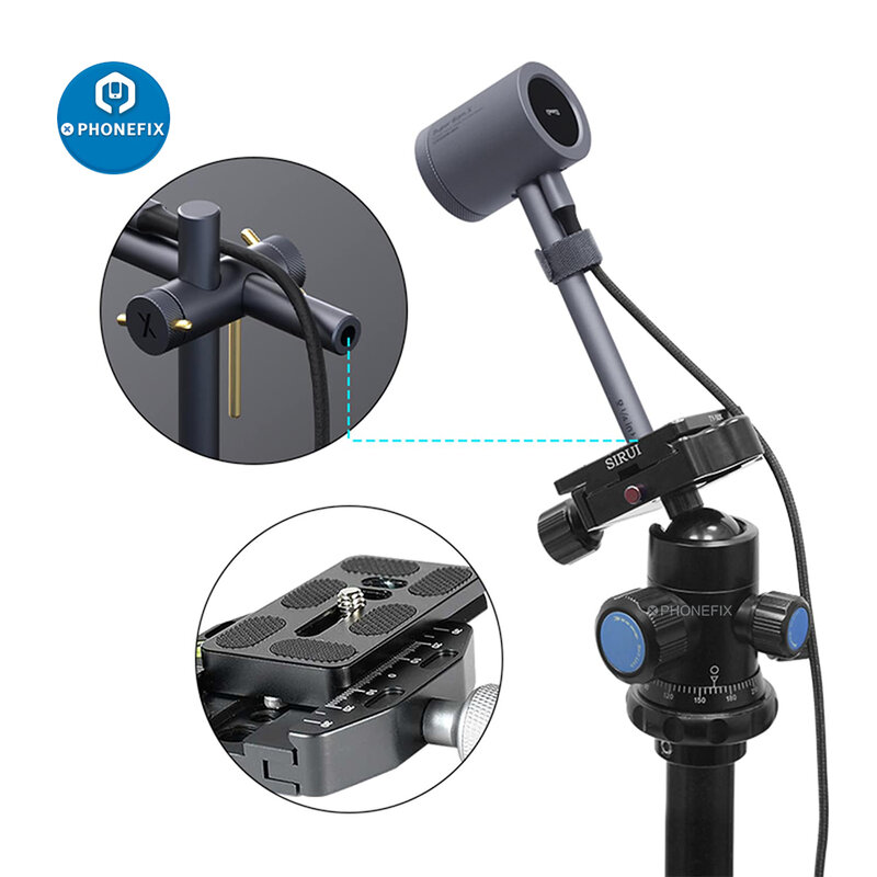 Qianli-cámara térmica 3D X para teléfono móvil, herramienta de diagnóstico de fallas, reparación de placa base PCB, cámara de detección infrarroja