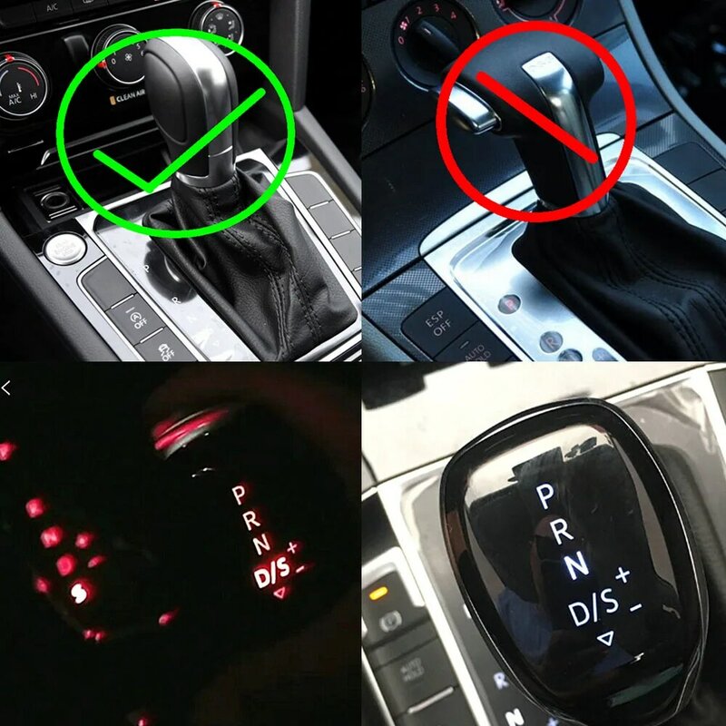 Eletrônico LED Shift Handle para VW, Golf Mk6, Mk7, Passat B7, B8, Tiguan MK2, DSG, marca original, novo