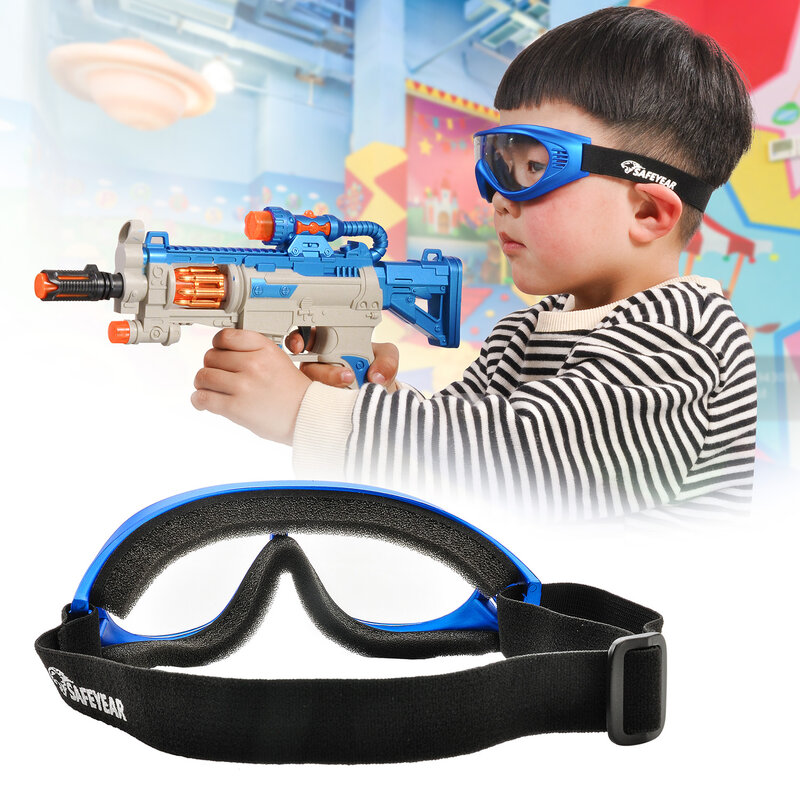 SAFEYEAR-Gafas de sol a la moda para niños y niñas, lentes de seguridad para bebés, UV400