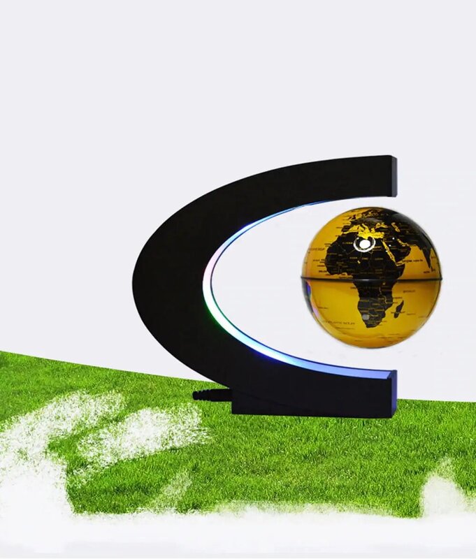 Maglev – Globe d'ornements Anti-gravité, Machine à mouvement perpétuel, jouets de bureau, Figurines de décoration, accessoires d'outils, 1 pièce