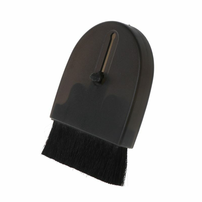 H052 escova de limpeza turntable lp vinil player registro anti-estático limpador de poeira removedor acessório