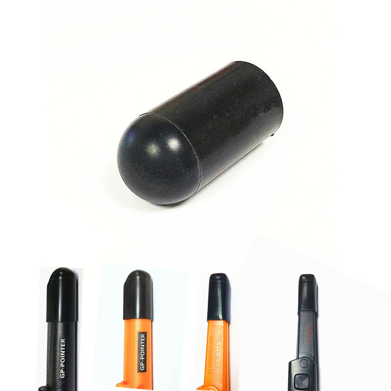 Ponteiro detector de metais acessórios de borracha poeira capa protetora caso lama para gp/trx/pinpointing detectando preto 2 peças