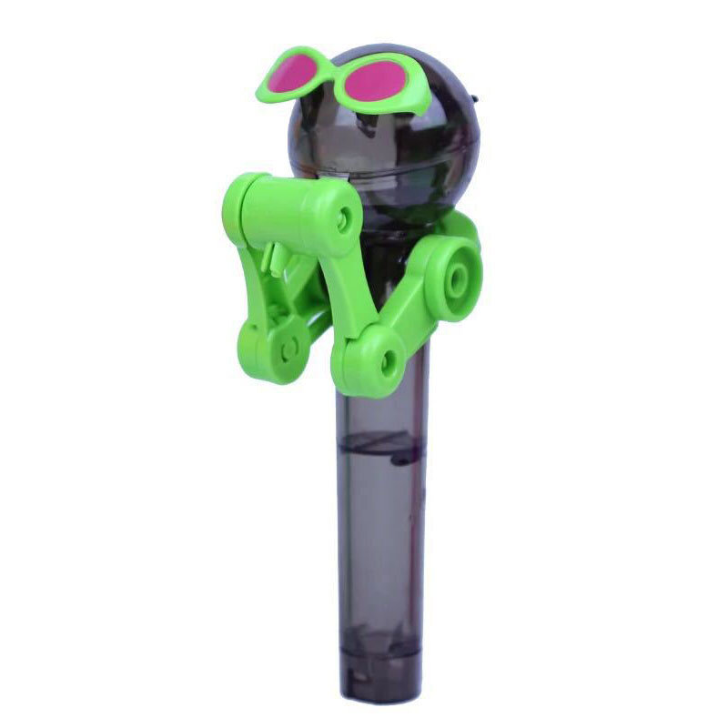 مصاصة روبوت الضغط الحلوى الغبار لعبة هدية الإبداعية شخصية اللعب مصاصة حامل الضغط اللعب B1093