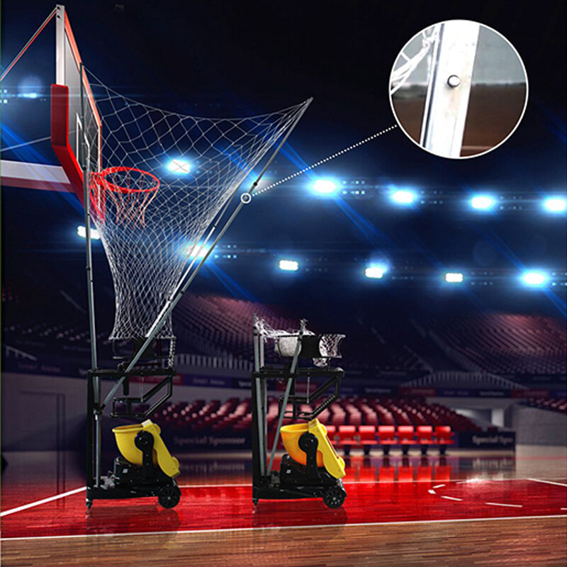 Novo dispositivo s6829 s6829 110v/220v inteligente do clube do instrutor da máquina do saque do tiro automático do basquetebol