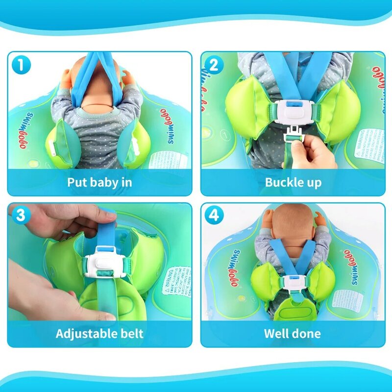 Flotador de natación con dosel para bebé, anillo flotante inflable para niños, accesorios de piscina, juguetes de baño circulares de verano, envío directo