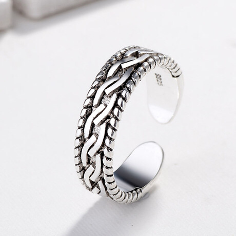 Echt 925 Sterling Silver Ring Voor Mannen Vrouwen Paar Trouwringen Band Vrouwelijke Vinger Ring Groothandel Sieraden