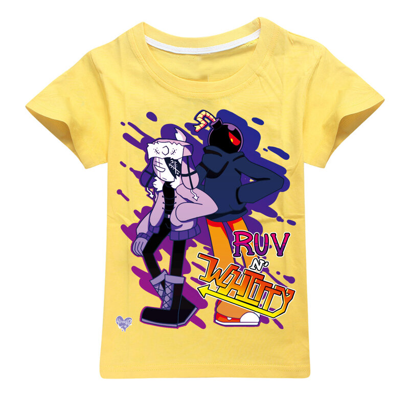 Camiseta de moda de verano para niños, camisa de manga corta de algodón para niños y niñas de 2 a 16 años