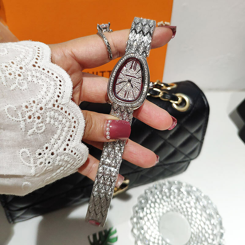 2021 einzigartige Ursprüngliche Marke Frauen Uhren Quarz Mode Luxus Kristall Damen Uhr Top Marke Kleid Armband Uhr Für Frauen