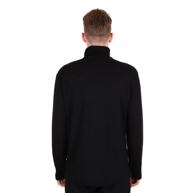 Мужская Новая темная классическая простая индивидуальная трикотажная рубашка с воротником и тонкой нитью Молодежный модный джемпер большого размера