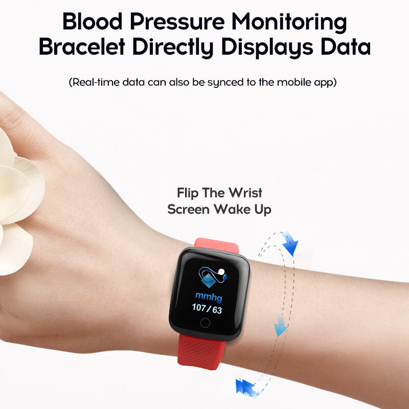 Fxm relógio digital 1.3 polegada tft tela colorida bluetooth relógios masculinos à prova dwaterproof água relógio esporte pulseira de fitness tacker para android