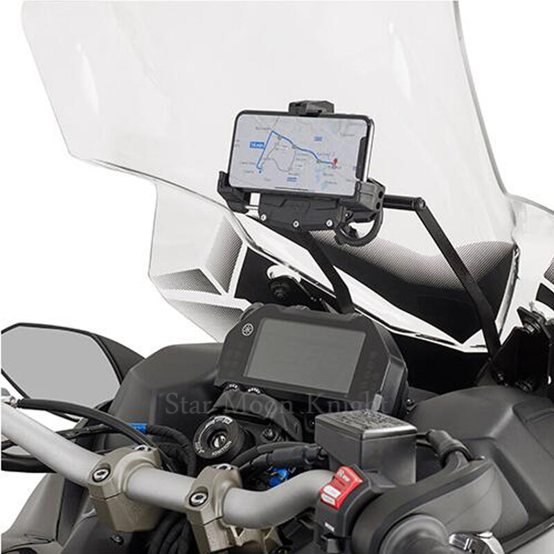 NIKEN 900 Motorrad windschutzscheibe Ständer Halter Telefon Handy GPS Navigation Platte Halterung Für YAMAHA NIKEN 900 2019 gps kit