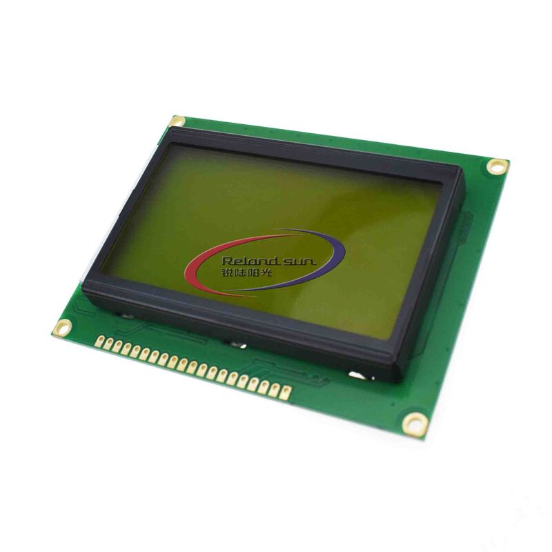 12864 papan LCD LCD12864 5V layar dengan kata Cina dengan lampu latar 12864-5V ST7920 port paralel