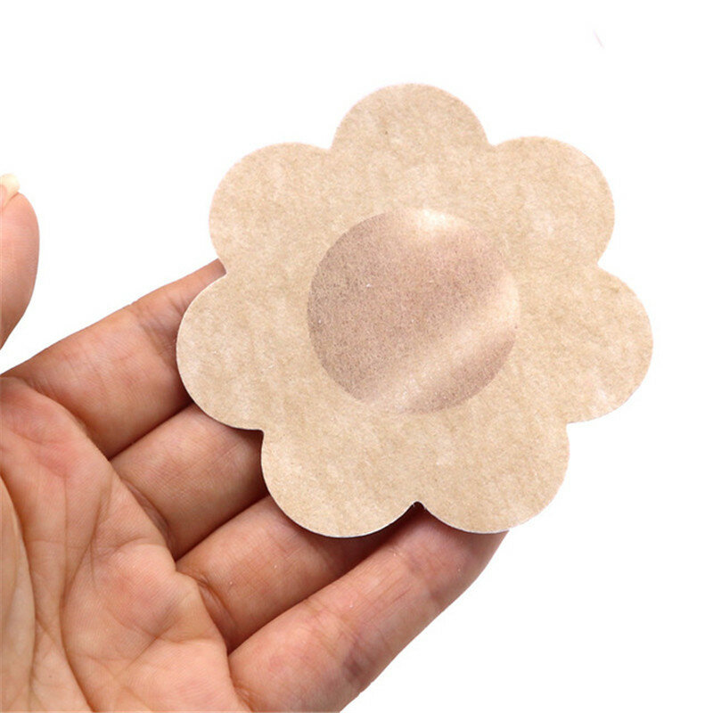 50pcs Women's Invisible Breast Lift Tape Overlays on Bra Nipple Stickers Chest Stickers Adhesivo Bra Nipple Covers Accessories