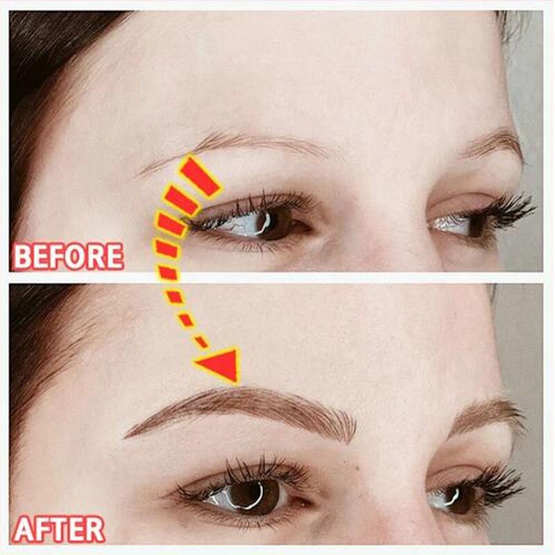 Magic 4D Hair-like tatuaż na brwi naklejki fałszywe brwi 7 dni długotrwałe Super wodoodporny makijaż Eye Brow naklejki kosmetyki