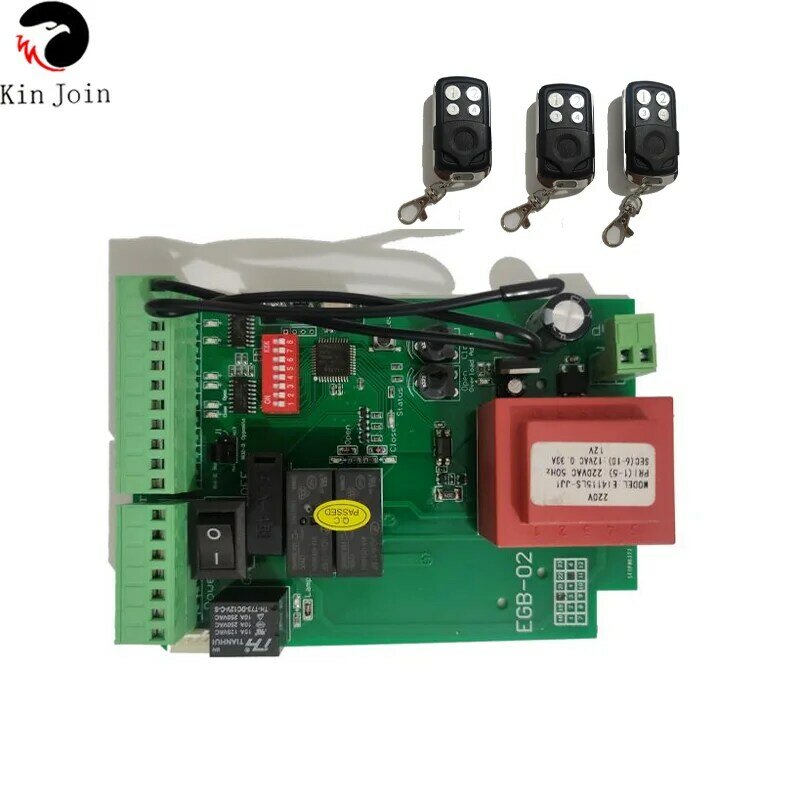 KinJoin Sliding Gate Opener Motor Control Unit PCB Controller Circuit Bboard Electronic Card For KMP Series