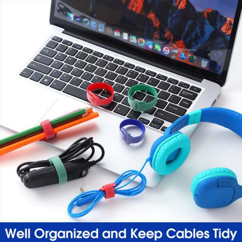 Wire Ties Strong Cable Ties Random Color Easy to Use  High-quality Cable Ties Fasteners Wire Zip Strap