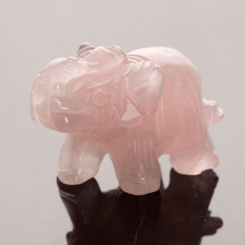 Opalopalite tigerauge Elefanten naturstein geschnitzt 1,5 inch Figur Chakra Bead Healing Kristall Reiki Feng Shui Kostenloser Beutel