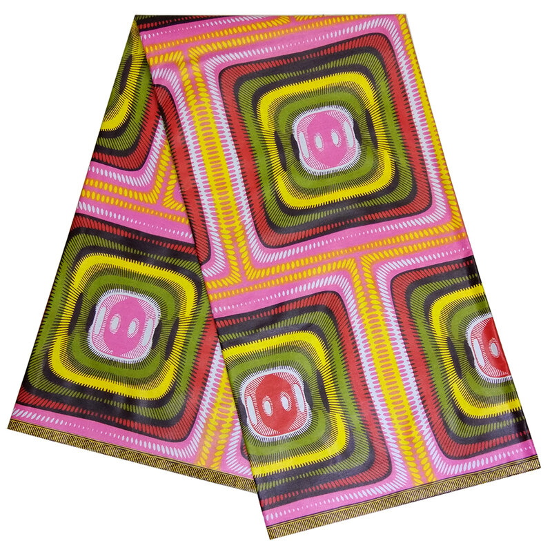 Нигерийская красочная африканская Анкара новейший дизайн восковой печати африканская ткань для женского платья