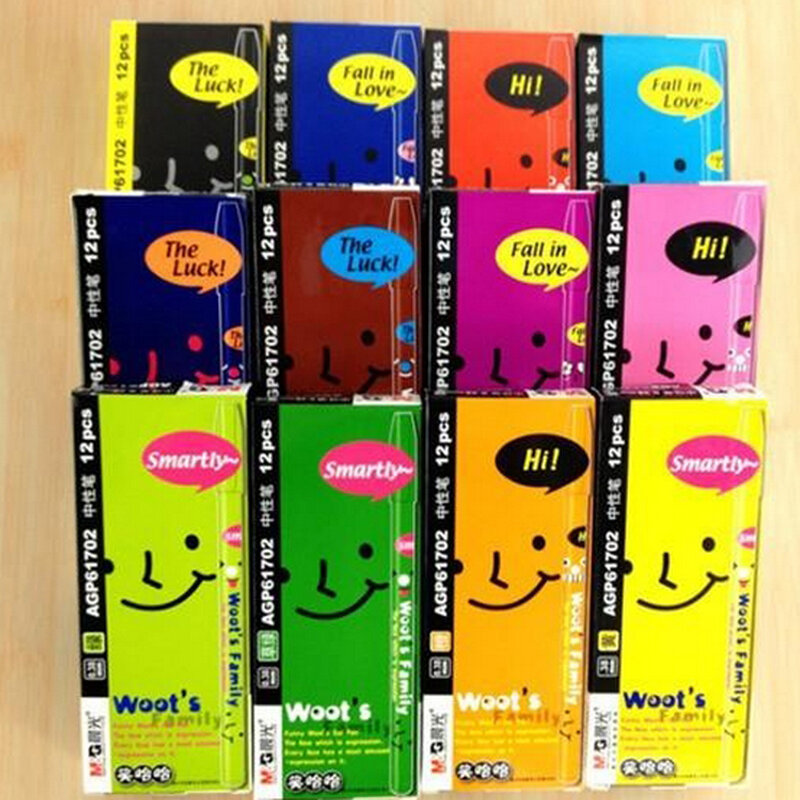 Neue Ankunft 0,38mm Lächeln Gesicht Fin eliner Set Skizze Mikron Stift Nachfüllung Zeichnung Manga Anime Marker Kunst Marker
