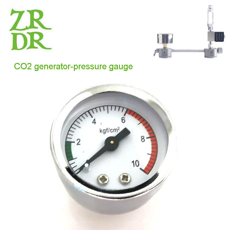 Jauge de pression d'accessoire ZRDR, série de manomètres volcan, régulateur, générateur, indicateur de pression, CO2