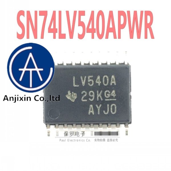 10 шт. 100% оригинальная новая действительный ассортимент товаров логическая микросхема SN74LV540APWR шелковой ширмы LV540A TSSOP-20