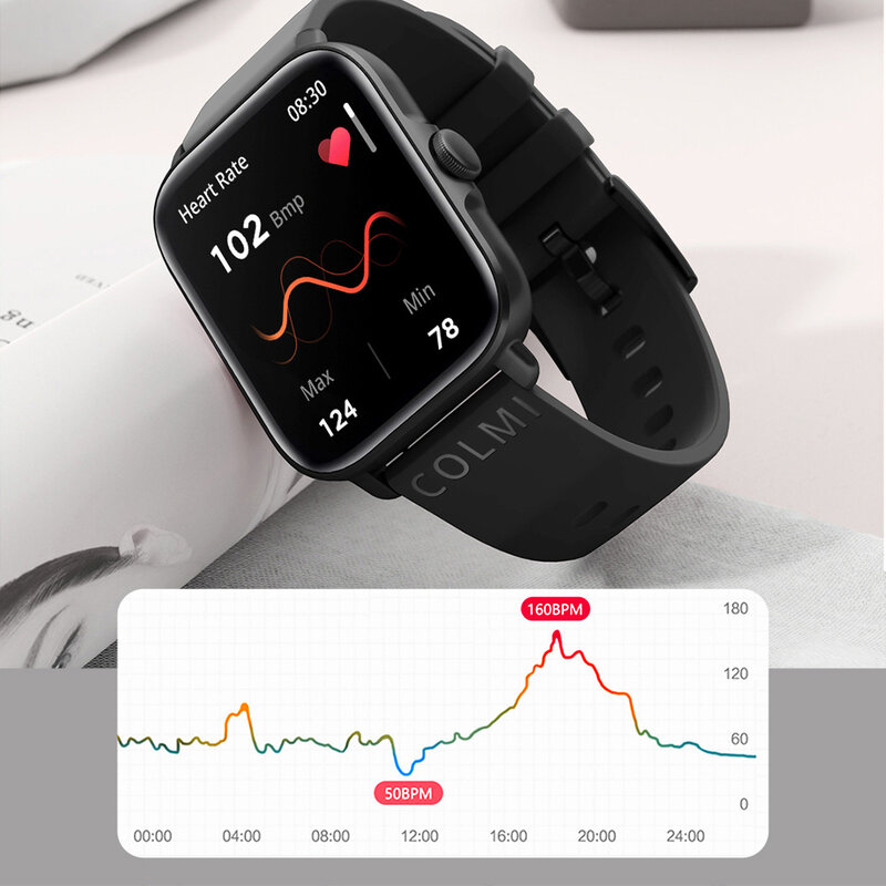 Смарт-часы COLMI P28 Plus с Bluetooth ответом на вызов, мужские водонепроницаемые часы IP67, женские часы с циферблатом GTS3 GTS 3 для телефона на Android iOS