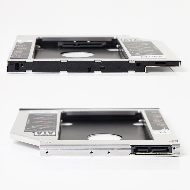 Adaptador de Caddy para Asus N43, N45, N55, N61, N73, 12,7 MM, 2nd Disco Duro HDD SSD