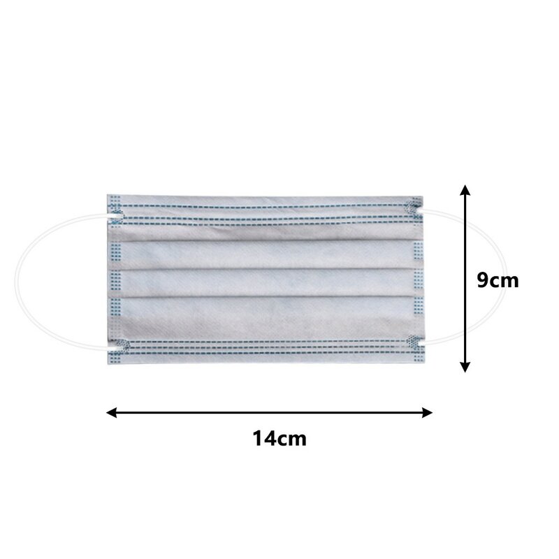 50/100PCS Disposable Protective Mask 3 Layers Dustproof Scarf Protective Cover Masks Prevent Anti-pollution Kids face Masks