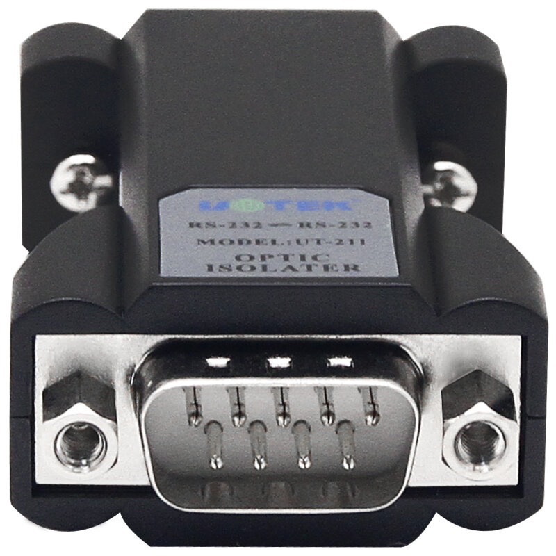 Rs232 to rs-232 Serial opto-isolador Extensor de sinal Protetor de porta serial Três linhas Anti-relâmpago e anti-estático