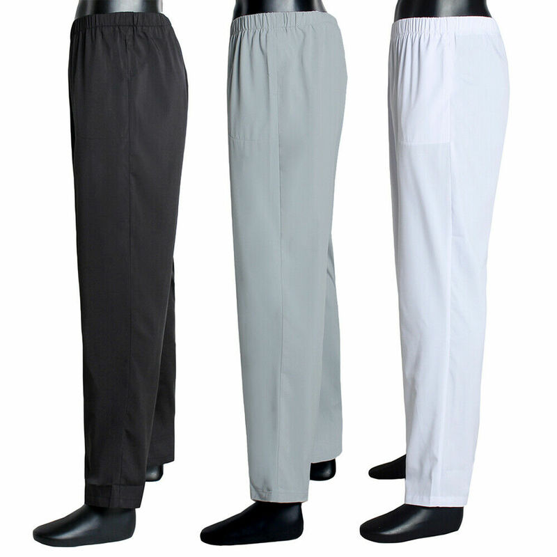 Muslim Man Thoub Jubba Robe Casual Trousers Baggy Pants Sleeping Men's Solid Color Saudi Arabia Islamic Bottoms Elastic Waist