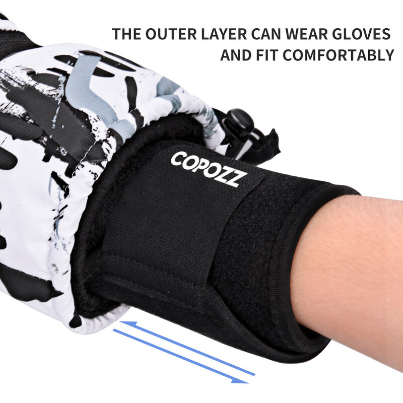 Colpi di sci regolabili supporto per polso equipaggiamento protezione per le mani Roller Palm pad Protector Snowboard pattinaggio Guard uomo donna bambino