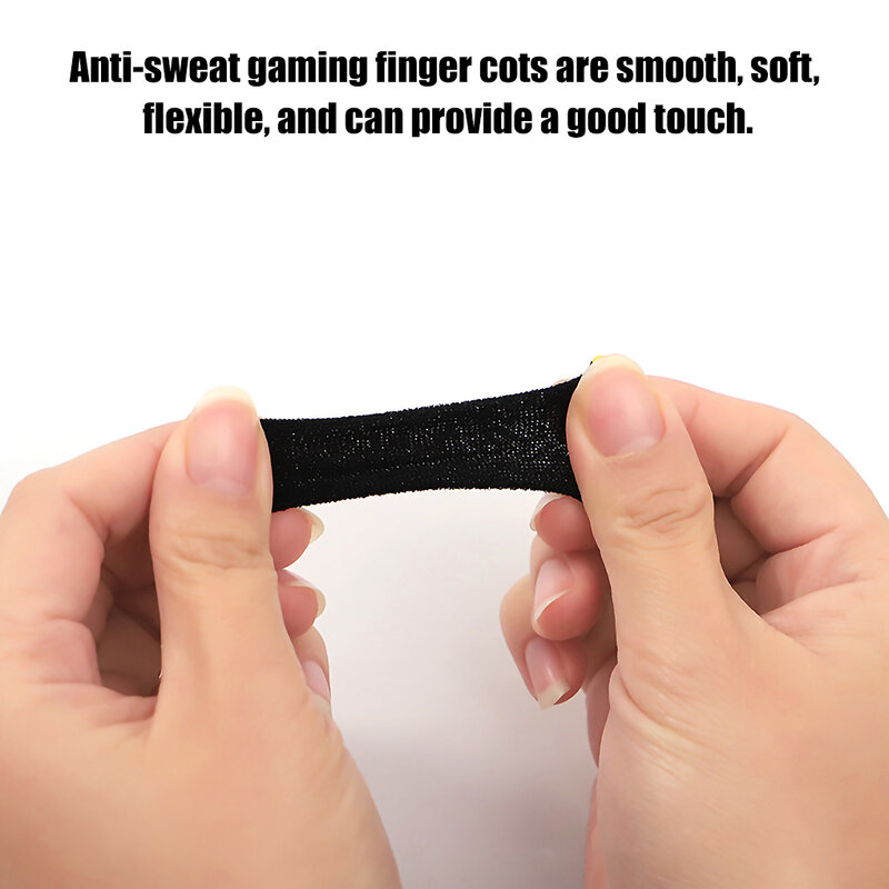 2 Stück Gaming-Handschuh Touchscreen-Hüllen kratz feste Fingers pitzen abdeckung