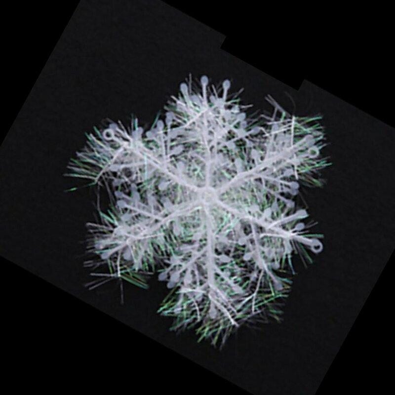 Christmas Tree Decoration Classic Charming White Snowflake Party Holiday Christmas Ornaments Home Decor