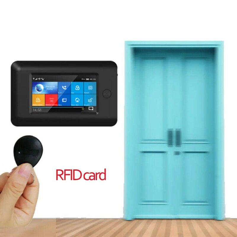 HIVA bezprzewodowy 433MHz EV1527 karta RFID znacznik RFID dla PG103 PG105 PG106 PG107 PW150 System alarmowy do domu
