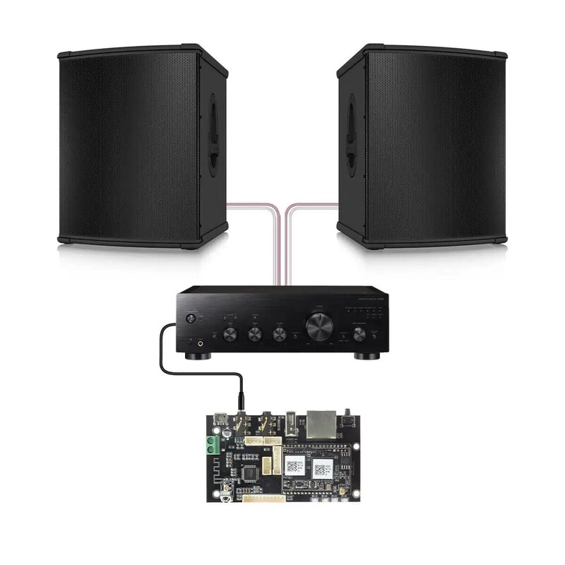 Up2stream Pro V3 Draadloze Audio-Ontvanger Bord Bluetooth Audio Recei Draadloze Stereo Muziekmodule Multiroom Diy Wifi Audio Board