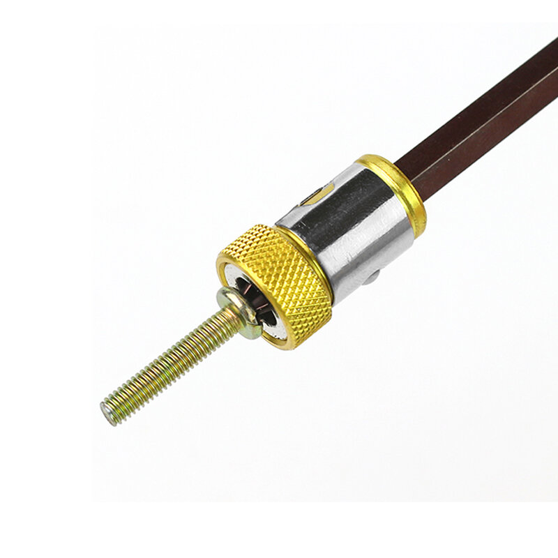 Anel magnético 1/4 "chave de fenda de metal universal bit anel magnético para 6.35mm haste anti-corrosão broca bit ímã anel poderoso